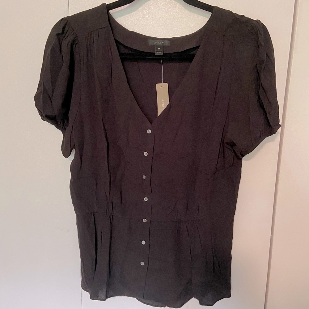 Jcrew button up blouse
